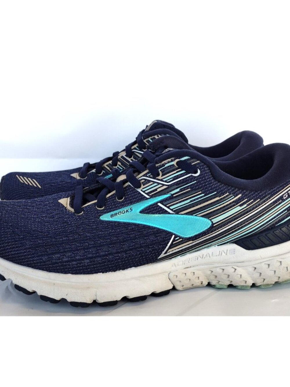 Brooks Adrenaline GTS 19 Blue Women's 9.5 B EUR 41 Medium Width